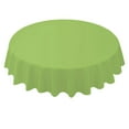 thumbnail image 7 of BAETEUY 84 Inch Round Tablecloth Simple Disposable PE Waterproof Thicker Table Cover Fabric for Home, 7 of 7
