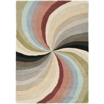 SAFAVIEH Soho Floella Abstract Wool Area Rug, Multi, 2' x 3'