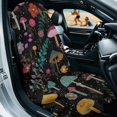 thumbnail image 2 of FOR U DESIGNS Mushroom Floral Print Car Seat Towel Cover Universal Fit Front Seat Protector Car Seat Cover Portable Sweat Towel with Sweat Absorption for Gym, Yoga, Swimming, Pets and Family Travel, 2 of 7