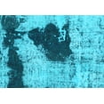 thumbnail image 1 of Ahgly Company Indoor Rectangle Abstract Light Blue Modern Area Rugs, 6' x 9', 1 of 4