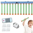 thumbnail image 2 of Fesfesfes Clearance Reactions Training Stick Game Sticks Two Player Modes Reflection Competition Toy 5 Years and Older,Catch All Drop Sticks Game, Adjustable Speed Blue, 2 of 2