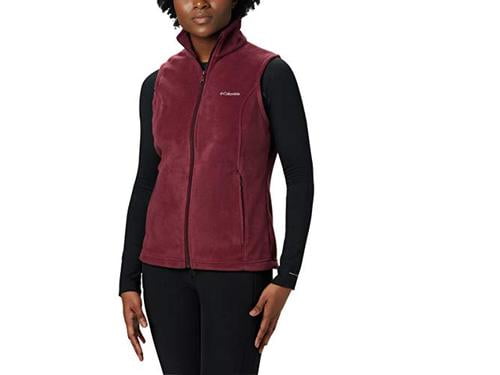 women's plus size fleece vests