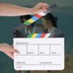 thumbnail image 3 of Kuymtek Acrílico colorido Director Video escena claqueta película película Clapper corte Prop Kuymtek Componentes de la computadora, 3 of 8