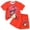 Bsets79-Red, variant on UAYOTSE Toddler Baby Boy Summer Outfit Funny Letter T-Shirts Top Shorts Set Infant Boy Summer Clothes 6 12 18 Months 2T 3T Sets,Sizes 3-4 Years