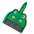 thumbnail image 2 of GUOOL Children Cleaning Broom Dustpan Set Cleaning Sweeping Play Set for Table Car frog, 2 of 9