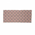thumbnail image 2 of Dog Neck Gaiter, Beagle Puppy Squares, Unisex, Red Grey Pale Grey, by Ambesonne, 2 of 3