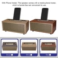 thumbnail image 4 of Tholdsy Altavoces de grano de Subwoofer inalámbrico de oficina compatible con Bluetooth USB FM Altavoz de computadora de escritorio Cables de audio/vídeo Rojo, 4 of 6