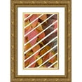 thumbnail image 1 of Murdock, Ramona 21x32 Gold Ornate Wood Framed with Double Matting Museum Art Print Titled - Ivy Leaves, 1 of 4