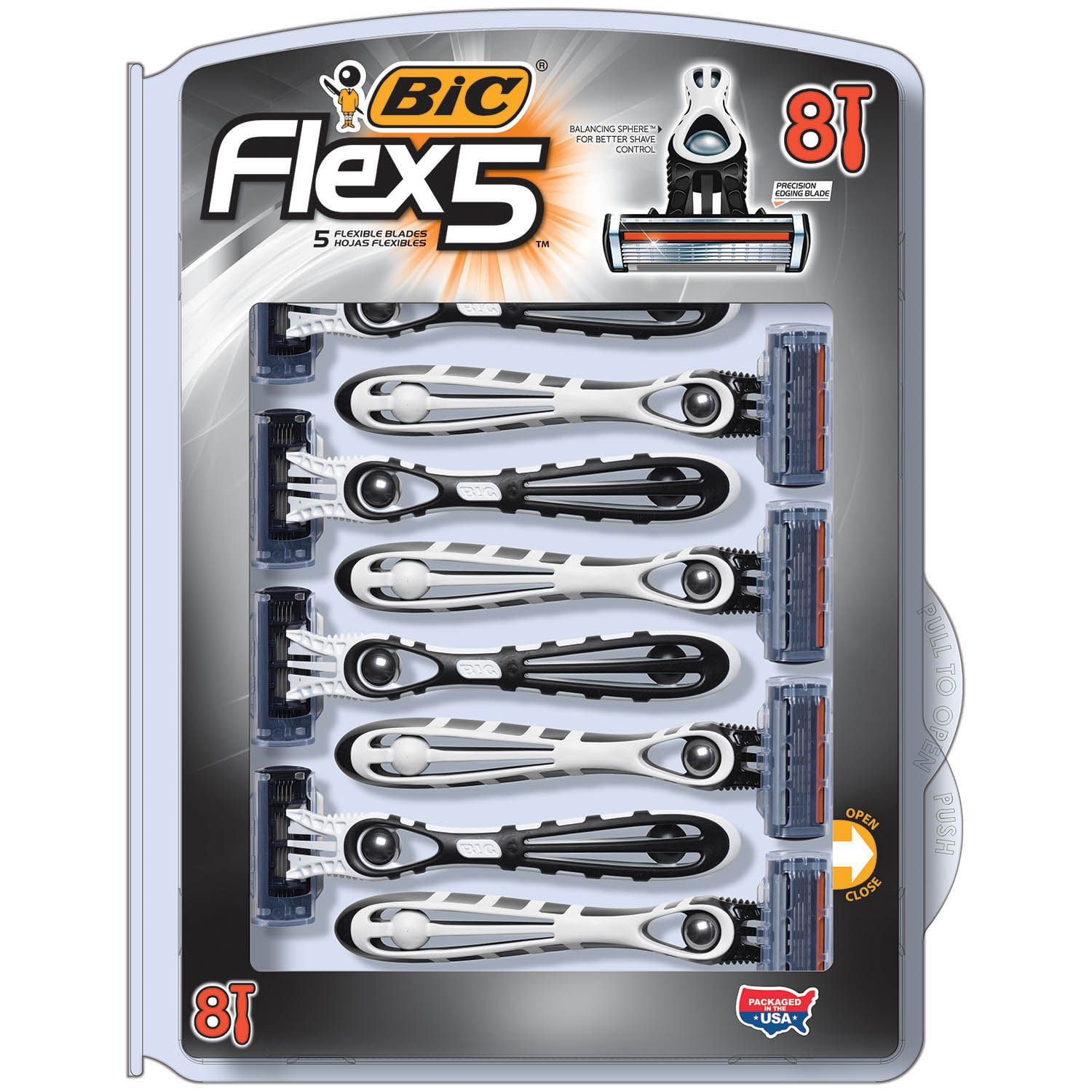 BIC Flex 5 Disposable Razors, 8 ct.