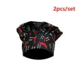 thumbnail image 3 of 2Pcs Tall Bakery Chef Hat Waiter Professional Multiple Colors Cook Hats, 3 of 6