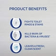 thumbnail image 5 of lysol power toilet bowl cleaner, 10x cleaning power 8 oz (pack of 4), 5 of 5
