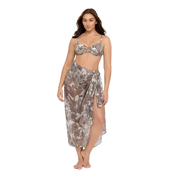 Sofia by Sofia Vergara Women's Cover Up Sarong, One Size