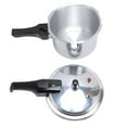 thumbnail image 1 of Pressure Cooker, Aluminium Alloy Cookware Pressure Canner Explosion Proof Large Capacity Pressure Cooker for Gas Stoves, Electric Induction Cookers, Flat Top Stoves, 1 of 7