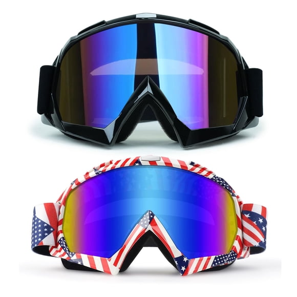 Gafas de moto XYOP, paquete de 2 unidades, ATV, motocross, UV400