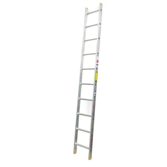 Escalera Recta de Aluminio Akron 10 Escalones Tipo II 175kg