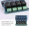 thumbnail image 3 of Módulo de expansión de placa de relé de potencia compatible con RPi a/b/2B/3B para Raspberry Pi, 3 of 9