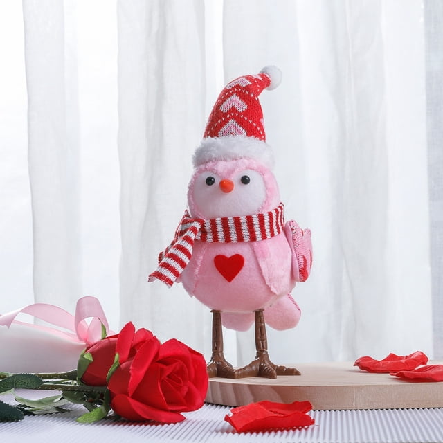 Xihbxyly Ofertas de hoy Decoración de escena de escaparate con pájaros brillantes para parejas.