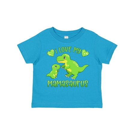 

Inktastic I Love My Mamasaurus Cute T-Rex Family Gift Toddler Boy or Toddler Girl T-Shirt