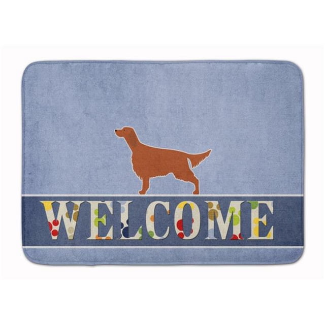 Carolines Treasures BB5497RUG Irish Setter Tapis de Mousse à Mémoire Lavable en Machine