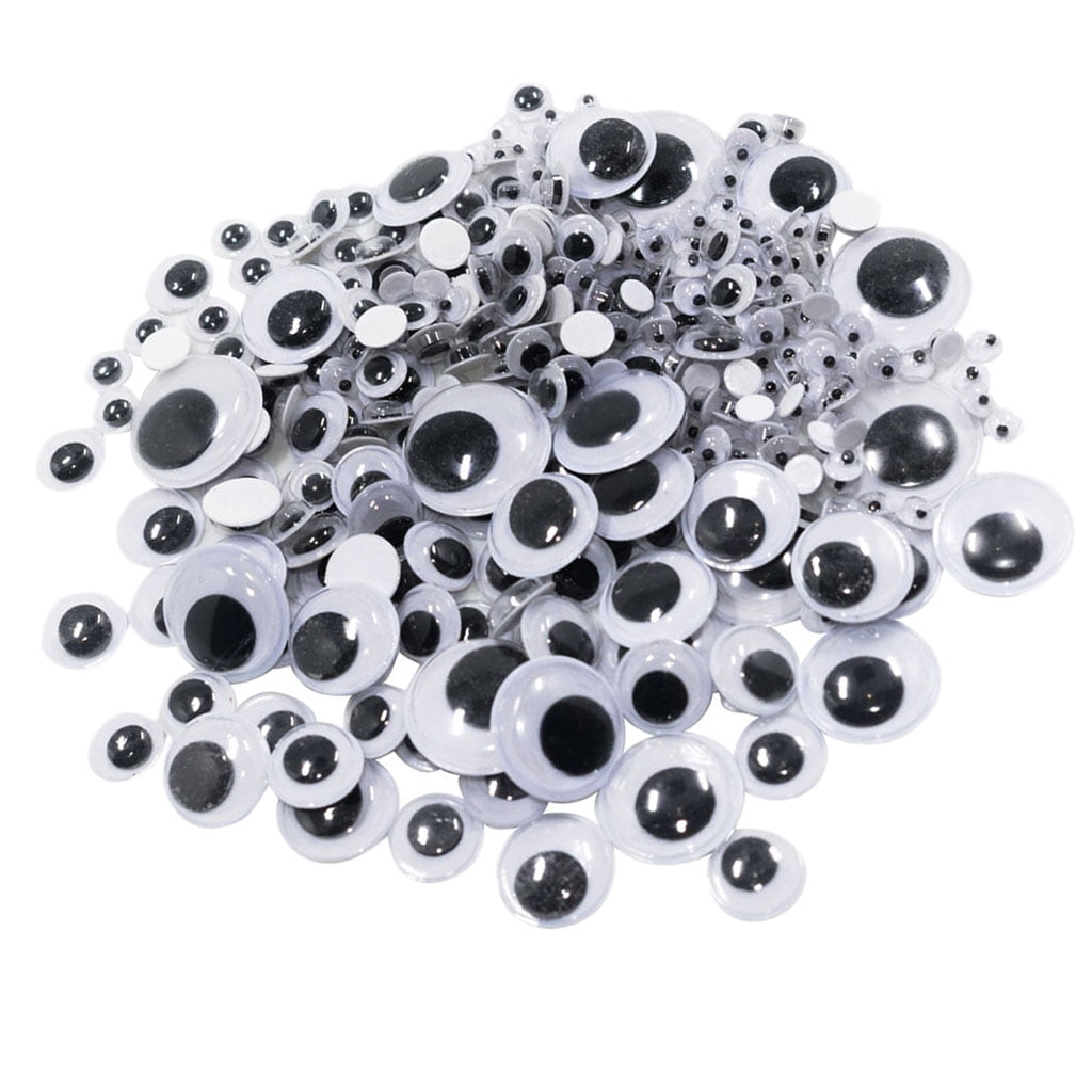 DIY Wiggly Googly Eyes Wobble Craft Round Self-Adhesive Doll 700pcs