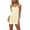 A755 Beige, variant on Women's Basic Mini Bodycon Dress Sleeveless Spaghetti Strap Scoop Neck Stretchy Lightweight Cami Slip Dress For Layering Summer Daily Wear Club Date Night