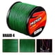 thumbnail image 4 of 4 hilos trenzados 300 hilos trenzados resistentes para pesca Hilos trenzados resistentes para pesca No se decoloran Color Pesca en rocas Pesca en el mar Línea principal especial Verde, 4 of 6