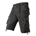 thumbnail image 2 of Pantalones cortos de herramientas para hombres Pantalones casuales sueltos Capris con múltiples bolsillos para hombres Pompotops ulkah936663, 2 of 3