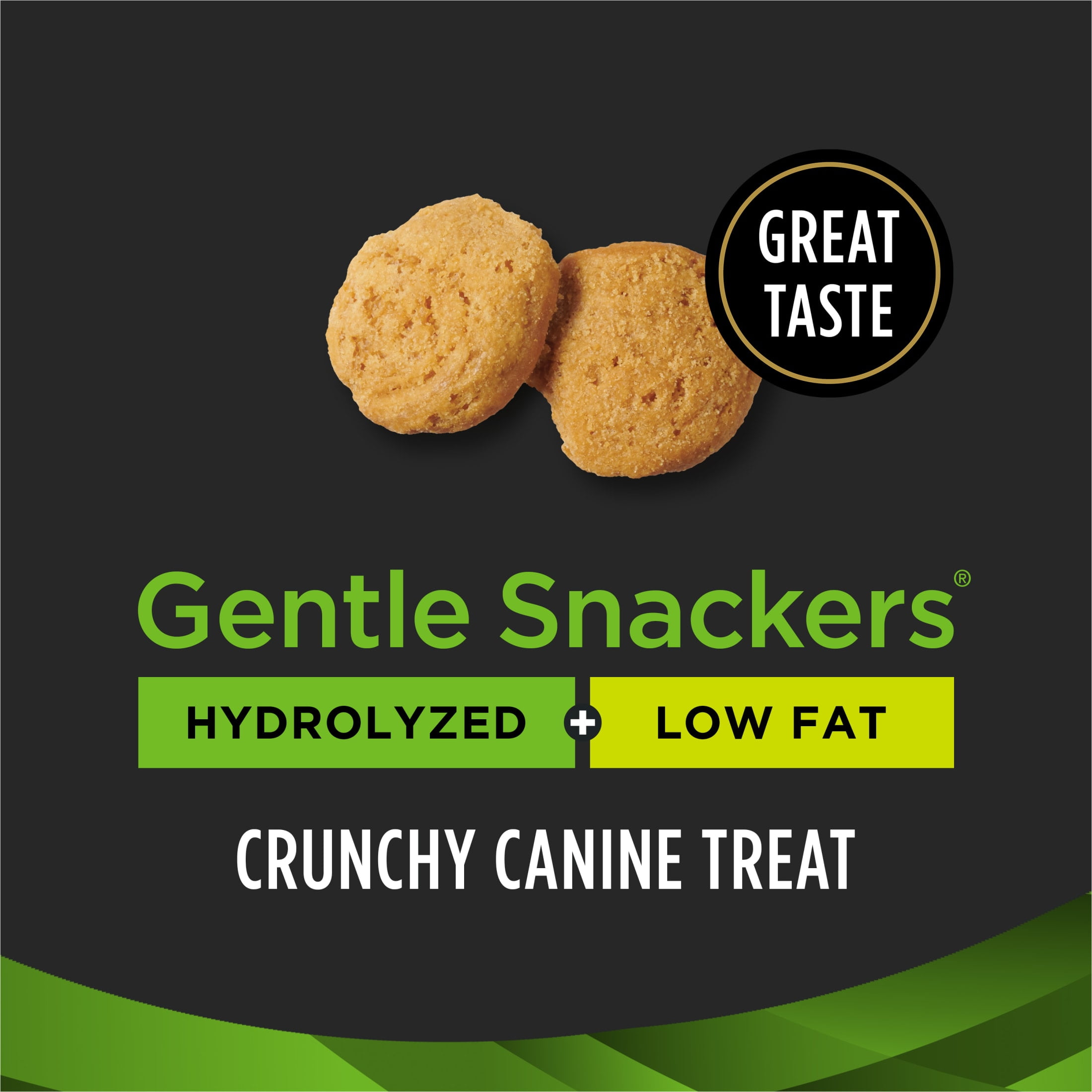 Purina Pro Plan Veterinary Diets Gentle Snackers Hydrolyzed Plus Low Fat Dog Treat, 8 oz.