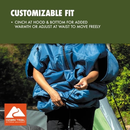 OZARK TRAIL 50 F WEARABLE SLEEPING BAG