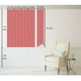 thumbnail image 5 of Ambesonne Leaves Peel & Stick Wallpaper for Home, Pink Palette in Leaf Print, 13"x72", Coral and Dried Rose, 5 of 5