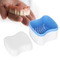 thumbnail image 3 of False Teeth Container, Storage Box Case Denture Case,  Appliance For Denture Bath Travel, 3 of 8