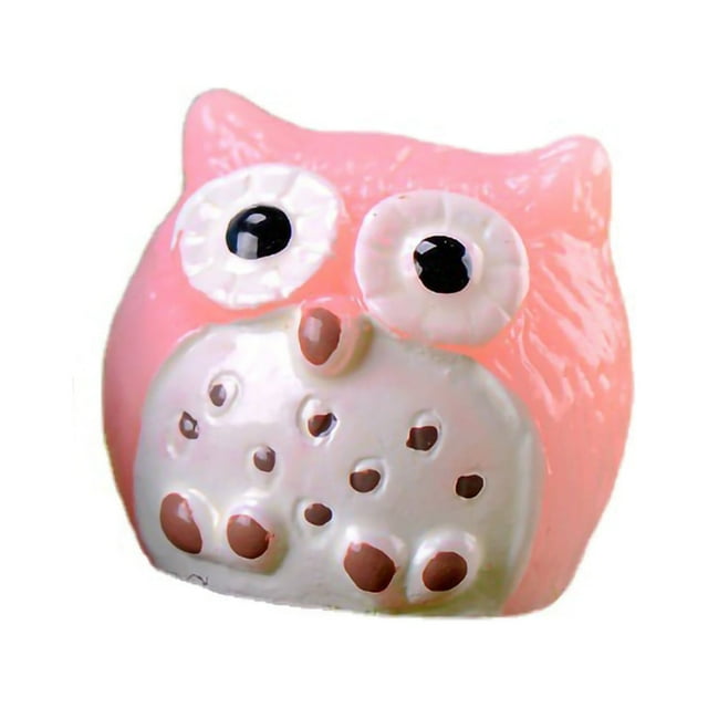Bird Decor,Mini Owl Statue Vivid Mini Owl Statue Owl Decoy Built for Precision