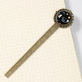 thumbnail image 4 of Starry Sky Dinosaur Elegant Lace Bookmark in Antique Bronze - Gift for Book Lovers and Readers, 4 of 5