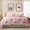 Mauveglow, variant on Bedtreat King Comforter Sets,7-Pieces Reversible Bedding Sets,Bed in a Bag with Comforter,Flat Sheet and Fitted Sheet,Pillowcases & Shams,Lisse,Blue Mirage