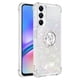 thumbnail image 2 of Funda para Samsung Galaxy A05S con Brillo Líquido Flotante, Purpurina, Parachoques y Anillo Giratorio Soporte, 2 of 5