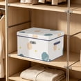 thumbnail image 4 of Heavy Duty Storage Bag With Reinforced Carrying Handles Clothing Quilt Storage Bag Moving Packing Bag Thickened Double Zipper Saves Travel Space, 4 of 6