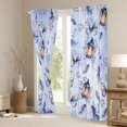 thumbnail image 3 of Homewish Flying Fairy Butterflies Curtains Pack of 2 (42x84 Each) For Teens Boys Girls,Chic Flowers Curtains Blackout,Dreamy Princess Bedroom Curtains,Ultra Soft Home Decor, 3 of 6