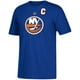 New York Islanders John Tavares Adidas NHL Silver Joueur Nom et Numéro T-Shirt – image 2 sur 2