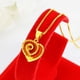 thumbnail image 4 of Sonducket Collar Forma de amor Colgante Lindo Hueco Colgantes Cadena Mujeres Oro Romántico Corazón Collares Nupcial Boda Fiesta Ropa, zapatos y accesorios Miscelánea Sonducket AP014712-01, 4 of 6