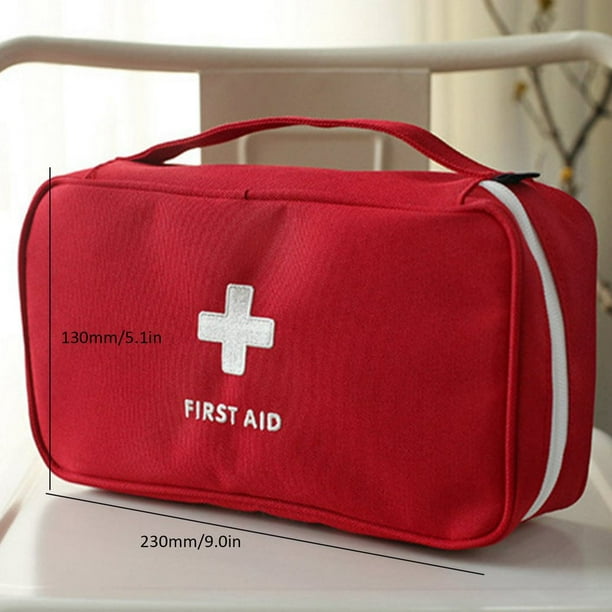 Portable Outdoor First Aid Kit Medicine Storage Bag Travel Camping