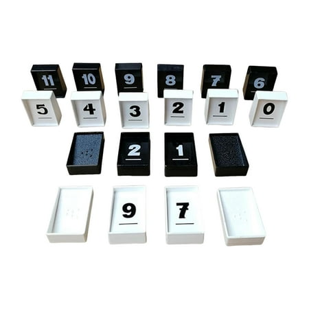 Classic Number Board Game Mahjong Game 24 Tiles Password Game for 2-4 ...