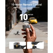 Fun Shot Magnetic Camera Grip for iPhone and Android Smartphone DSLR Style Shutter Handle Black