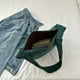 thumbnail image 2 of Bolsas de mensajero de pana Bolsas de hombro Harajuku Bolsa de bola de masa japonesa (verde) Ehuebsd Para Estrenar, 2 of 9