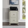 thumbnail image 3 of Baton Rouge 2 Drawer File Cabinet in Champagne White Oak Finish, 3 of 8