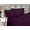Purple, variant on 1800 Series Microfiber Deep Pocket Bedroom Sheet Set ,Split King, Purple