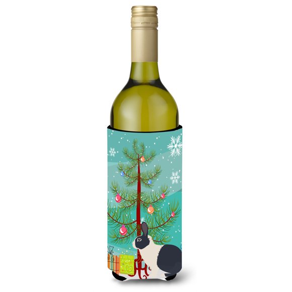 Caroline's Treasures Dutch Rabbit Christmas Decorative Bottle Hugger 750ml Multicolor""