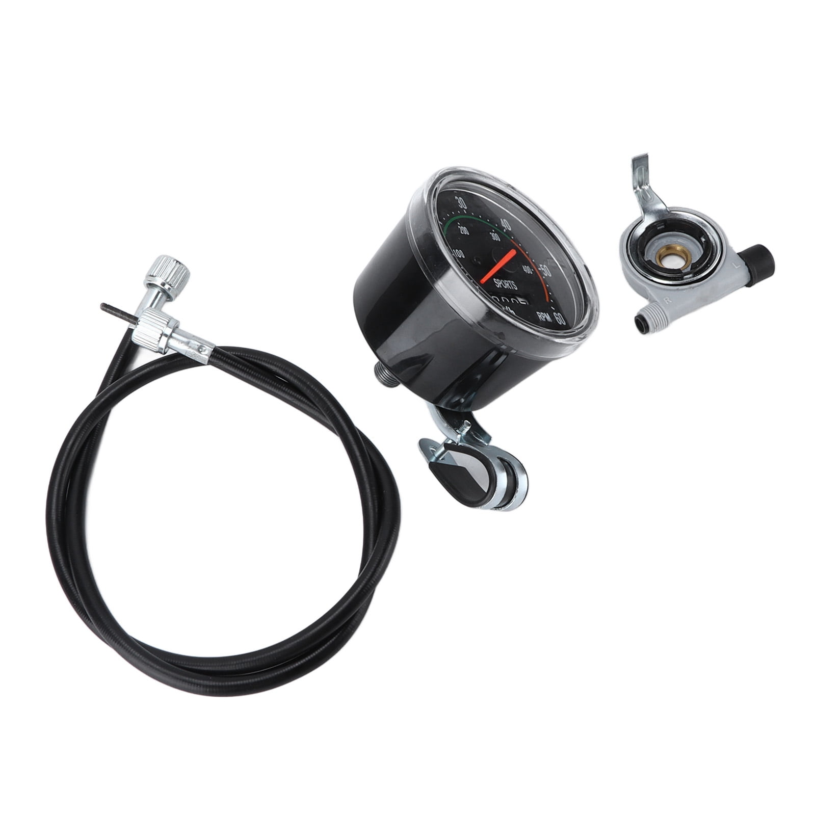 Domqga Speedometer 0‑60KM/h 0‑400RPM Odometer With 750mm Mileage Line