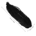 thumbnail image 3 of 6 piezas de extensiones de cabello sintético para trenzas afro, rizado y rizado, 3 of 8