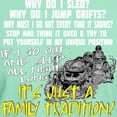 thumbnail image 3 of CafePress - Snowmobile Family Tradition Dark T Shirt - Men's Classic Graphic Cotton T-Shirt, 3 of 4