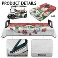 thumbnail image 6 of Yuyamidu Cute Snowman Golf Cart Seat Covers Christmas Flannel Golfcart Seat Cover Red Golf Cart Seat Towel Blanket Winter Club Car Cushion Covers Accessories, 6 of 8